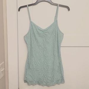 Maurice's Blue Lace Camisole